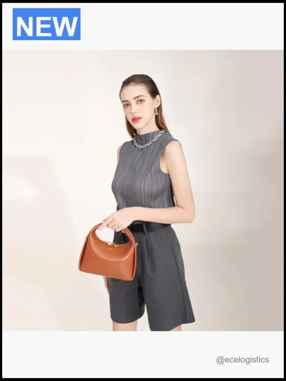 Small Vegan Leather Hobo Crossbody Bag, Top Handle Purse